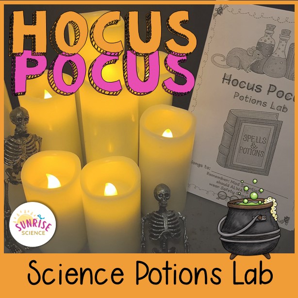 Hocus Pocus Halloween Wizard Chemistry Science Lab