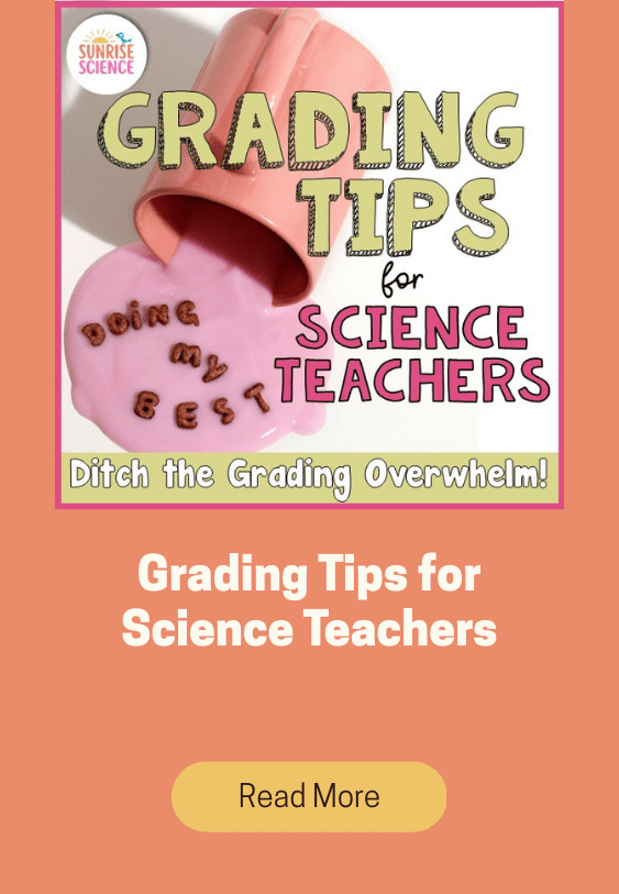 coffee mug spilled Grading Tips for Science Teachers