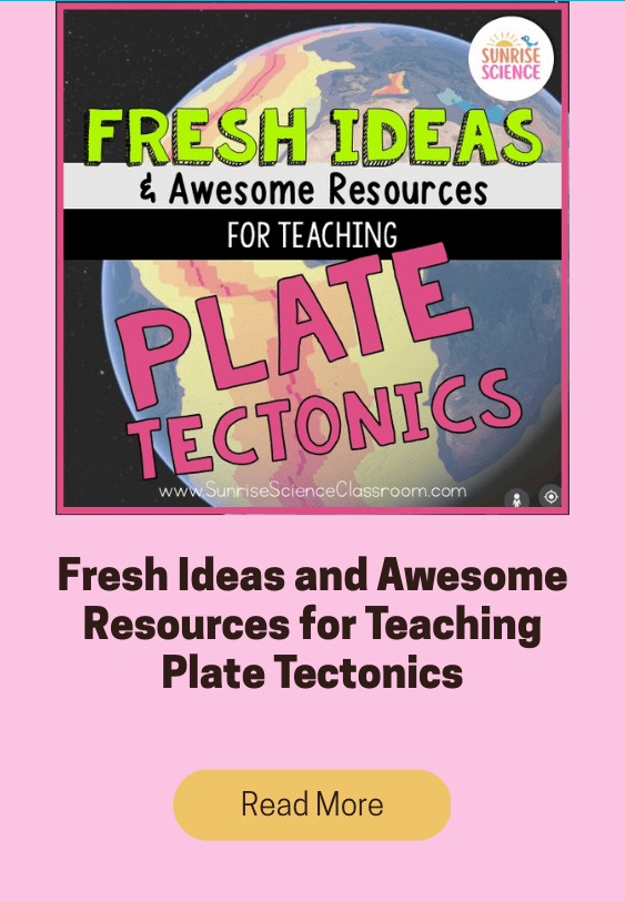 Fresh Ideas and Awesome Resources for Teaching Plate Tectonics Earth with mid-ocean ridges and age of the seafloor